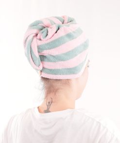 zestaw 2 ręczników z mikrofibry do szybkiego suszenia włosów