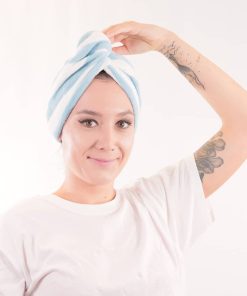 Recznik z mikrofibry turban do suszenia wlosow