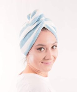 Recznik z mikrofibry turban do suszenia wlosow