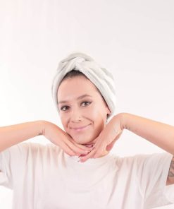 Recznik z mikrofibry turban do suszenia wlosow