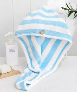 Recznik z mikrofibry turban do suszenia wlosow