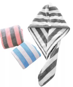 Recznik z mikrofibry turban do suszenia wlosow